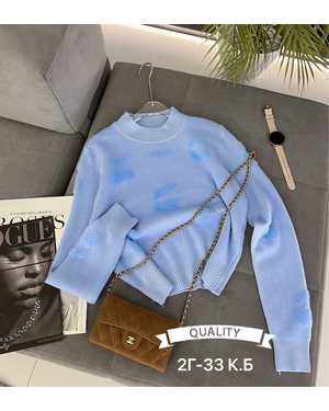 СВИТЕР ТКАНЬ ВЯЗКА