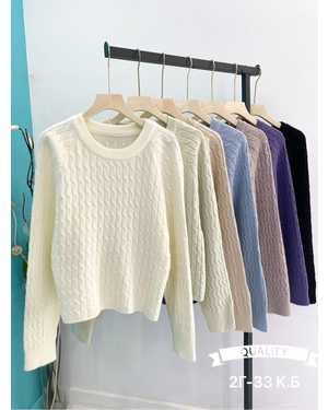 СВИТЕР ТКАНЬ ВЯЗКА