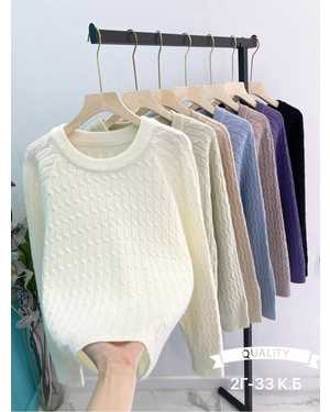 СВИТЕР ТКАНЬ ВЯЗКА