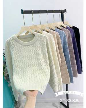 СВИТЕР ТКАНЬ ВЯЗКА