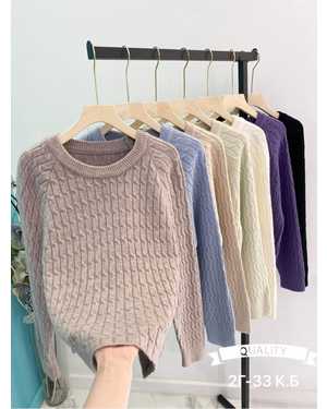 СВИТЕР ТКАНЬ ВЯЗКА