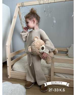 ДЕТСКИЙ КОСТЮМ ТКАНЬ МЯГКАЯ, ПРИЯТНАЯ К ТЕЛУ ПРЯЖА