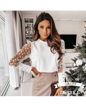 БЛУЗКА В РАЗМЕР ТКАНЬ ТУРЕЦКИЙ ТРИКОТАЖ + ГИПЮР