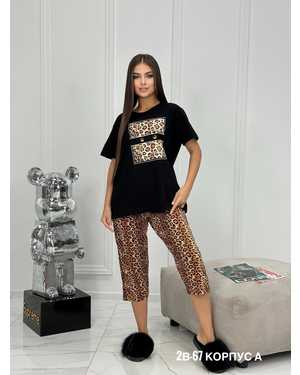 ПИЖАМА В РАЗМЕР ТКАНЬ ХЛОПОК