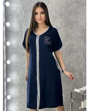 ХАЛАТ В РАЗМЕР ТКАНЬ ХЛОПОК