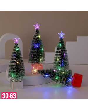 Новогодняя елка, пластик Размер 16см без выбора