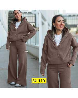 ЖЕНСКИЙ КОСТЮМ ДВОЙКА ТКАНЬ ФЛИС