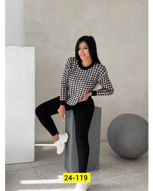 ЖЕНСКИЙ КОСТЮМ ДВОЙКА ТКАНЬ ВЯЗКА