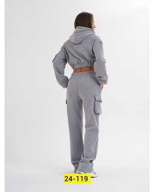 ЖЕНСКИЙ КОСТЮМ ДВОЙКА ТКАНЬ ТРИКОТАЖ