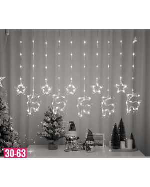 Новогодняя гирлянда Размер 3м х80см