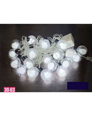 Новогодняя гирлянда Размер 4м ( 20 ламп, ламп 4см)