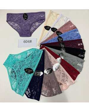 Женские трусики. В упаковке 10шт один размер разные цвета