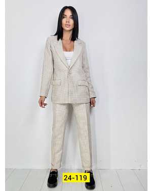 ЖЕНСКИЙ КОСТЮМ ДВОЙКА ТКАНЬ ТРИКОТАЖ