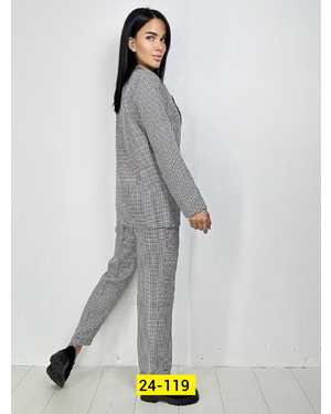 ЖЕНСКИЙ КОСТЮМ ДВОЙКА ТКАНЬ ТРИКОТАЖ