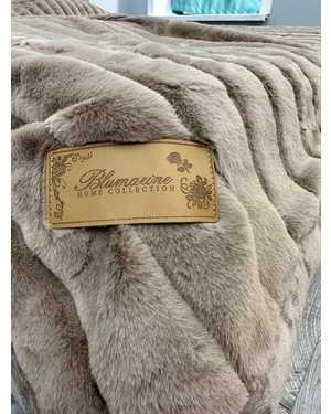 Меховой плед 