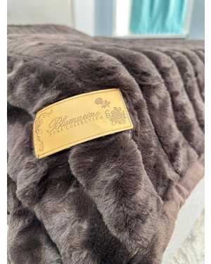 Меховой плед 