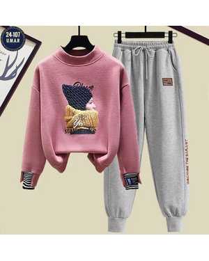 ЖЕНСКИЙ КОСТЮМ ДВОЙКА ТКАНЬ ФЛИС