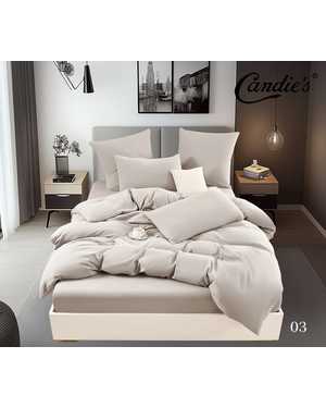 Комплект постельного белья Candies Barhat. Ткань: Бархатный Сатин Простыня на резинке по кругу(возможно замена на похожее)