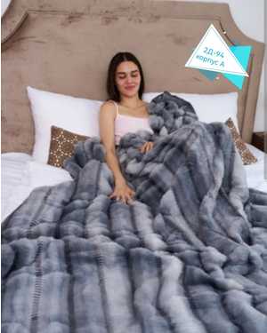 Покрывало кролик Размер 200 х 230 см(возможно замена на похожее)