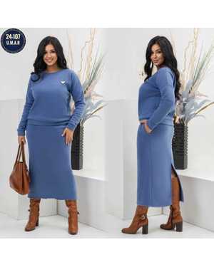 ЖЕНСКИЙ КОСТЮМ ДВОЙКА ТКАНЬ ФЛИС