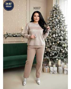 ЖЕНСКИЙ КОСТЮМ ДВОЙКА ТКАНЬ КАШЕМИР