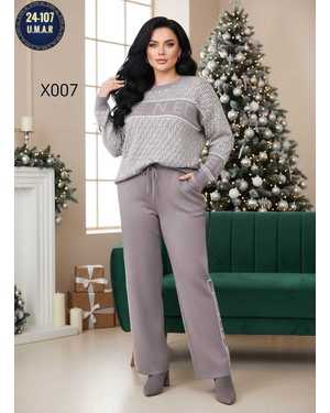 ЖЕНСКИЙ КОСТЮМ ДВОЙКА ТКАНЬ КАШЕМИР