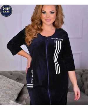 ХАЛАТ ТКАНЬ КОРОЛЕВСКИЙ ВЕЛЮР