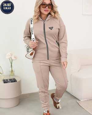 ЖЕНСКИЙ КОСТЮМ ДВОЙКА ТКАНЬ ТРИКОТАЖ