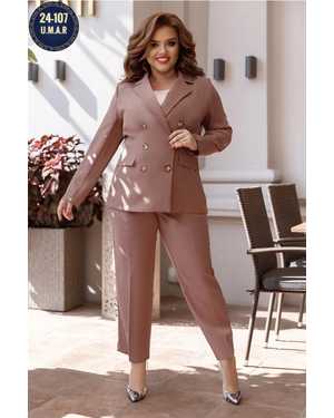 ЖЕНСКИЙ КОСТЮМ ДВОЙКА ТКАНЬ БАРБИ