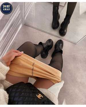 Колготки Имитация тонких капроновых колготок на плотном меху