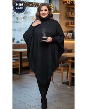 женский пончо Размеры: единый 48–56. Ткань — кашемир. Фабрика — Китай. Длина 100–105 см