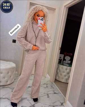 ЖЕНСКИЙ КОСТЮМ ДВОЙКА ТКАНЬ ФЛИС