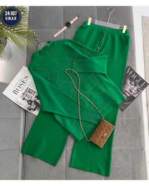 ЖЕНСКИЙ КОСТЮМ ДВОЙКА ТКАНЬ КАШЕМИР С СТРАЗАМИ