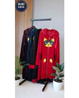 ХАЛАТ ТКАНЬ КОРОЛЕВСКИЙ ВЕЛЮР