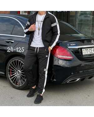 МУЖСКОЙ КОСТЮМ ДВОЙКА ТКАНЬ ТРИКОТАЖ