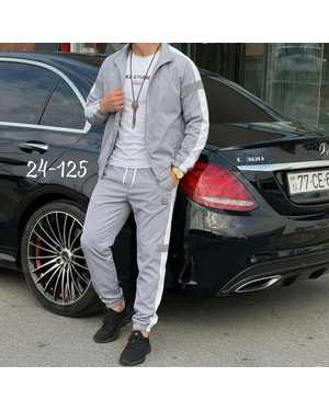 МУЖСКОЙ КОСТЮМ ДВОЙКА ТКАНЬ ТРИКОТАЖ