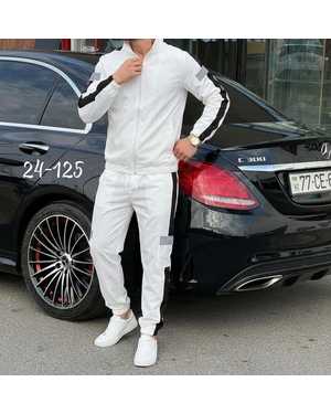 МУЖСКОЙ КОСТЮМ ДВОЙКА ТКАНЬ ТРИКОТАЖ