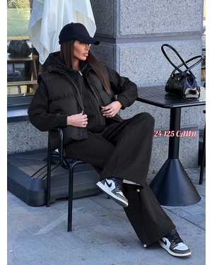 ЖЕНСКИЙ КОСТЮМ ТРОЙКА ТКАНЬ КУРТКА - ПЛАЩОВКА, КОСТЮМ - ТЕПЛЫЙ НА ФЛИС