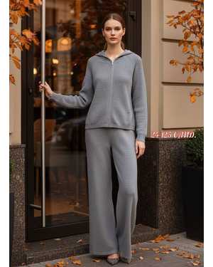 ЖЕНСКИЙ КОСТЮМ ТКАНЬ ВЯЗАНЫЙ