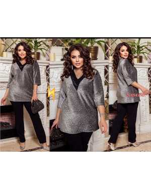 КОФТА ТКАНЬ ЛЮРЕКС