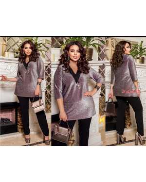 КОФТА ТКАНЬ ЛЮРЕКС