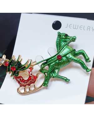 Брошка Лошадь Символ 2026года