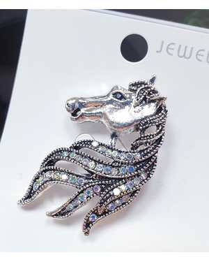 Брошка Лошадь Символ 2026года