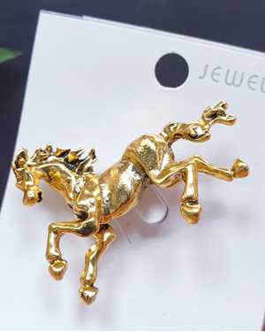 Брошка Лошадь Символ 2026года