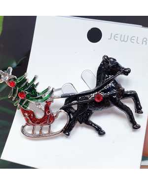 Брошка Лошадь Символ 2026года