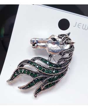 Брошка Лошадь Символ 2026года