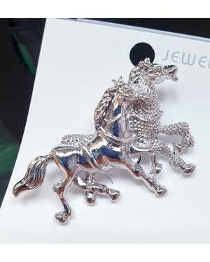 Брошка Лошадь Символ 2026года