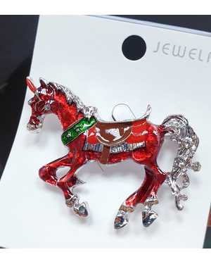 Брошка Лошадь Символ 2026года