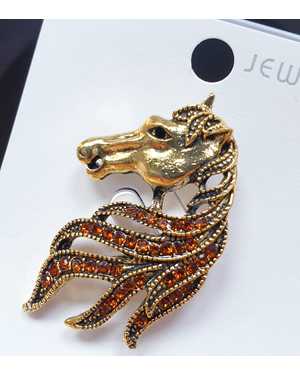 Брошка Лошадь Символ 2026года