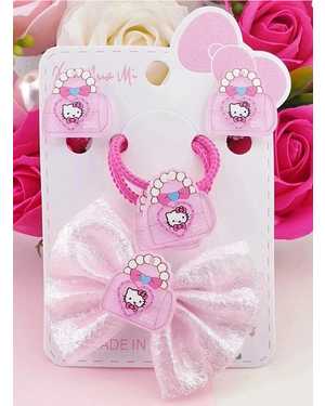 Детский набор Клипсы, заколка, 2 резинки